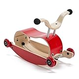 wishbone design studio(ウィッシュボーン デザイン スタジオ) 木馬&手押し車 ミニフリップ ミックス&マッチ レッド 29000100