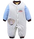 【SEBLES】 ベビー 赤ちゃん 選べる デザイン ラブリー ロンパース 厚手 着ぐるみ 全23種 サイズ 70cm 80cm 90cm 100cm クロスセット (Ｂタイプ,90)