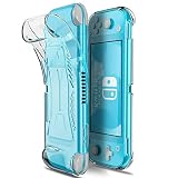Nintendo Switch Lite ケース Switch Lite カバー Trocent Switch Lite 対応カバー スイッチライト ケース シリコン 透明 スリム 超薄型 落下防止 衝撃吸収 TPUクリアケース (クリア, Switch Lite)