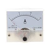 Hommy アナログ電流計 85C1 DC 0-15A長方形アナログパネル電流計