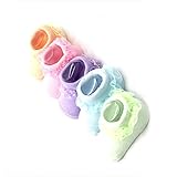 Hollazilla 春 夏 秋 キャンディーの色 コットン ベビー レース 立体的 ソック 男女兼用 5足セット 色はランダムで発送