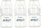 Philips AVENT Classic Plus BPA Free Polypropylene Bottles, 4 Ounce (Pack of 5) by Philips AVENT [並行輸