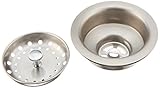 Franke USA 4010856 Stainless Steel Strainer, 3", Satin Nickel [並行輸入品]