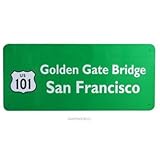 トラフィックサインボード SAN FRANCISCO 101 アメリカ ストリート看板 サンフランシスコ
