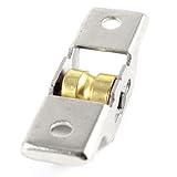 uxcell 取替戸車　ウィンドウプーリー　戸車 スライドドア窓プリー　シングルゴールドトーン　アクスルローラーホイールサッシプーリー