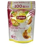 リプトン トロピカルチャージ ピーチ・マンゴー・パイナップルティー 100個入り
