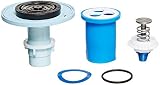 Zurn P6000-EUR-WS-RK-CS 1.5 gpf Urinal Aquaflush Diaphragm Kit Rebuild Kit-Clamshell Packaging [並行輸入
