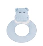 Angel Dear Ring Rattle, Blue Hippo by Angel Dear
