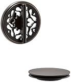 Kohler K-T37394-2BZ PureFlo Cable Bath Drain Trim with Victorian Rotary Turn Handle, Oil Rubbed Bron