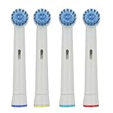 mazimark -- 4pcs Generic Sensitive Clean eb-17s交換用歯ブラシヘッドOral - B
