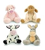 flopsy friends farm animals one supplied large by Keel Toys