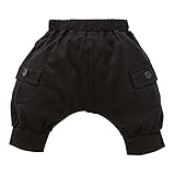 西松屋 [EFD] 無地サルエルカーゴパンツ 【80cm・90cm・95cm】　95　ブラック