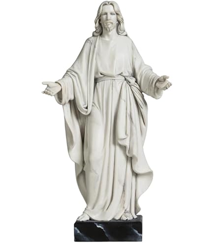Amazon.co.jp: 聖家族 イエス マリア ヨセフ 彫像 置物 高さ約約30cm