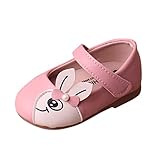 Tonsee 子供靴 キッズ シューズ 女の子 可愛い ウサギ サンダル スニーカー プリンセスシューズ ドレス ダンス フォーマル 結婚式 11CM-13CM (11CM, ピンク)