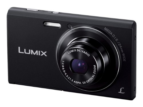 Panasonic Digital Camera Lumix FH10 12.1 MP 5X Black DMC-FH10-K