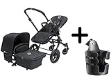 Bugaboo Cameleon3 Complete Stroller 2015, Black/Black + Bugaboo Cup Holder by Bugaboo Strollers [並行輸