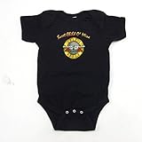 GUNS N' ROSES - SWEET CHILD BABY ONESIE / ガンズ・アンド・ローゼズ　オフィシャル　バンド　チャイルド　ベイビー　トドラー　ロンパース　ベビー服