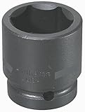 Williams 7-6100 1 Drive Impact Socket, 6 Point, 3-1/8-Inch [並行輸入品]