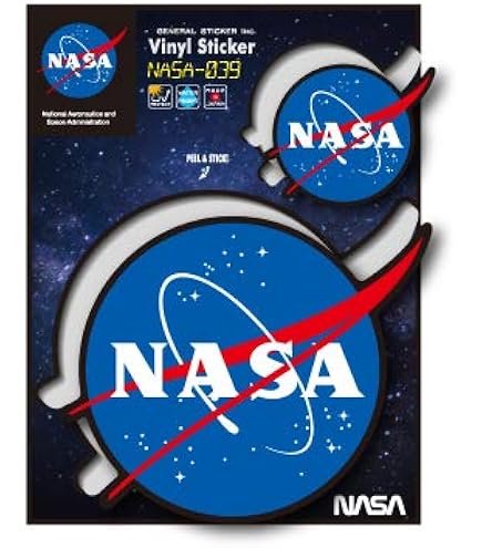Amazon.co.jp: クリスタル ステッカー NASA NASA NASA NASA NASA