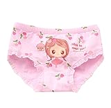 4つの素敵な少女の下着のコットンブリーフパンティーのセット、NO.001