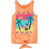 OSHKOSH(オシュコシュ) タイヘムタンク オレンジ トップス半袖Tシャツ 24ヶ月【並行輸入】