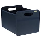 meori Classic Collection Medium Foldable Storage Box, 22 Liter / 6.5 Gallon, in Marine Blue To Organ