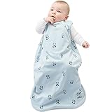 Woolino 4シーズン対応 ベーシック 赤ちゃん用 スリーピングバッグ メリノウール (6-18ヶ月,パンダ)
