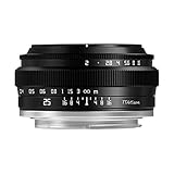 TTArtisan 25mm f/2 C キヤノンEF-M EF-Mマウント APS-C レンズ ブラック 銘匠光学 (2年保証付) (国内正規品)