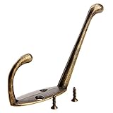 5個入りセット アンティーク調 フック フラワーフック　コートフック　壁掛け 装飾 85*17mm