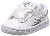 [プーマ] ベビーシューズ バスケット ハート ブリング インファント プーマ ホワイト/プーマ シルバー(02) 15 cm