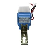 Hommy フォトスイッチスイッチ 2ｘ AC オートオン-オフフォトセル街灯　フォトスイッチセンサースイッチ　DC 12V 10A