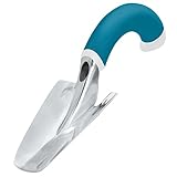 Radius Garden 10001 Ergonomic Aluminum Hand Trowel, Blue [並行輸入品]