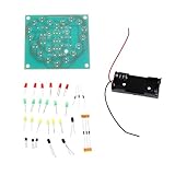 Sharplace フラッシュライト　DIYキット　18 LEDハート型　レッド点滅　電子部品　高品質　1セット