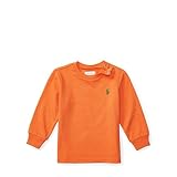 ポロ ラルフローレン ポニー付・ベーシック長袖Tシャツ[オレンジ](男の子12～24か月用)18Mサイズ [並行輸入品]
