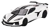 MINI GT 1/64 シボレー コルベット Z06 2023 アーティックホワイト 右ハンドル 完成品