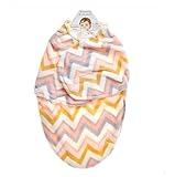 Blankets and Beyond Swaddle Blanket Sack Bag (Pink Chevron) by Blankets and Beyond