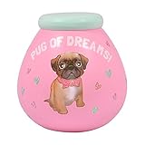 パグPot of Dreams Money Box