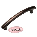 Cosmas 2992 – 96orb Contemporaryアーチオイルはブロンズバーキャビネットハードウェアハンドルプル – 3 – 3 / 4 " ( 96 mm )穴中心 – 10パック
