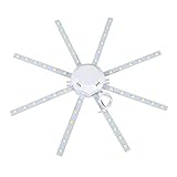 1パネルボード天井ランプ220 V 筆記用具 LED ランプ ホワイトタコラウンドキッチンランプベッドルームランプ 24 W の照明、ベッドルームの照明、ホテル、リビングルーム、屋内照明に適用すること