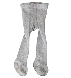 Plus Nao(プラスナオ) タイツ レギンス ベビー キッズ ベビー用品 ベビー服 キッズウエア リブ 無地 シンプル インナーウエア 小物 65cm 75 ライトグレー 85cm