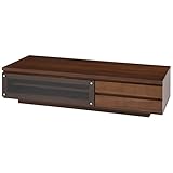 不二貿易 TV台 ノイエル 幅120cm ブラウン 12928