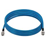 【rfstreet】SDI ケーブル BNC ケーブル 75 オームSDI同軸ケーブル3G/6G/12G ケーブル 5M (Belden 1694A 青色 1本) HD-SDI/3G-SDI/4K/8K 動画セキュリティカメラに適用