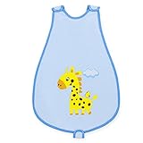 エルフ ベビー(Fairy Baby)ベビースリーパー 着る寝袋 寝冷え対策 夏楽しい (サイズ：M) ブルー