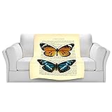 ブランケットウルトラソフトFuzzy 4サイズ！DIANOCHEデザインからby Madame MementoホームDecor Unique Designer芸術的スタイリッシュな寝室アイデアCouc