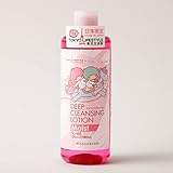 【 キキララ コラボ 】 DEEP CLEANSING LOTION 花印 クレンジング ローション 380ml 1本 敏感肌 低刺激 無香料 無着色 オイルフリー アルコールフリー
