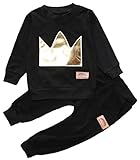 (コ-ランド) Co-land 子供服 男の子 上下セット 長袖 シャツ パンツ 紳士服 オシャレ プリント キッズ 赤ちゃん ベビー服 セットアップ 100