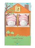 Angel Dear Cuddle Twin Set, Bright Pink Zebra by Angel Dear [並行輸入品]