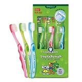 【Melaleuca(メラルーカ)】コアラパルス キャラクタートゥース ブラシ (3本入) [並行輸入品]