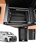 SXCY 新型 トヨタ ヴェルファイア 40系 専用 コンソール アルファード40系 コンソールボックス センターコンソール 40アルファード コンソールトレイ アームレスト 収納ボックス ボックストレイ 車種専用 小物入れ 滑り止め設計 内蔵型 カスタムパーツ インテリア 内装パーツ 取付簡単