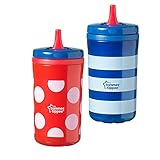 Tommee Tippee 2 Piece Free Flow Insulated Cup [並行輸入品]